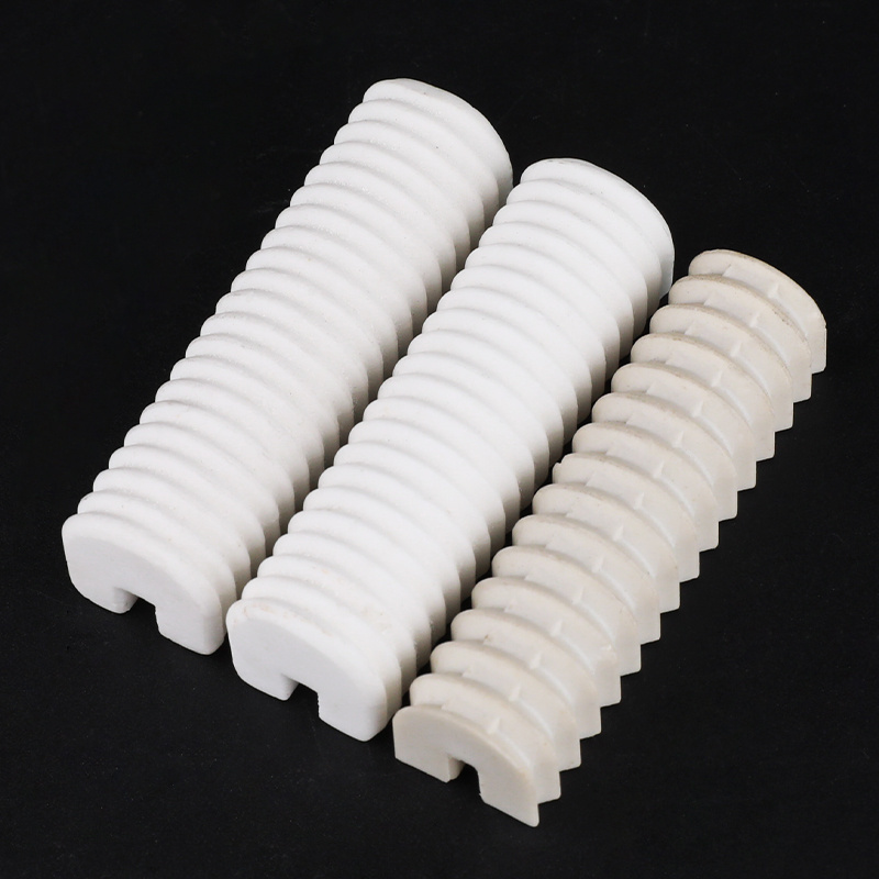 Subway resistance ceramic parts 95 porcelain 99 porcelain insulation industrial precision alumina ceramic electrical ceramics