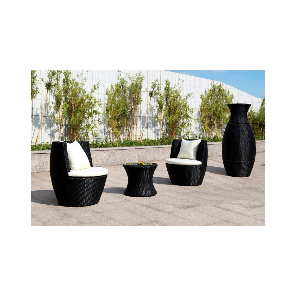 Aluminum Chair Luxury Outdoor Modern Garden Rattan Furniture Set Rope Furniture Set Outdoor Sofa Set Sectional