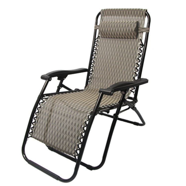 Foldable Bench Camping Bench Lounge Chair Outdoor Metal Folding Sea Sun Chair