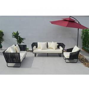 Garden Patio Furniture Set Hotel Outdoor Rope Sofa Sectional