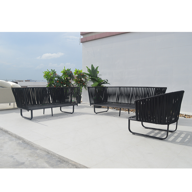 Garden Patio Furniture Set Hotel Outdoor Rope Sofa Sectional