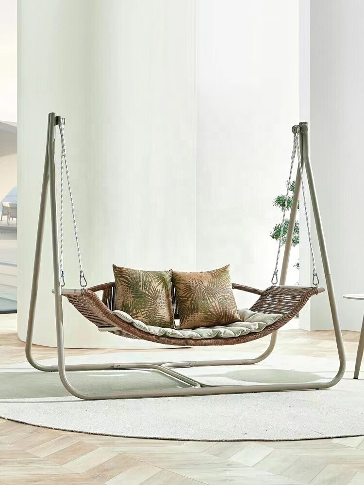 New Hammock Chair Swing Macrame Outdoor Furniture And Living Room Single Seat Two Seat Three Seat Swing Chair Park Swing Items