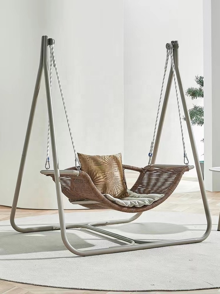 New Hammock Chair Swing Macrame Outdoor Furniture And Living Room Single Seat Two Seat Three Seat Swing Chair Park Swing Items