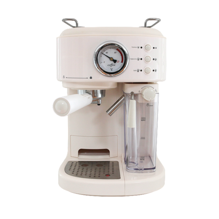 Home Electric Espresso Coffee Maker Machine Semi-automatic Coffee Maker With Steamer