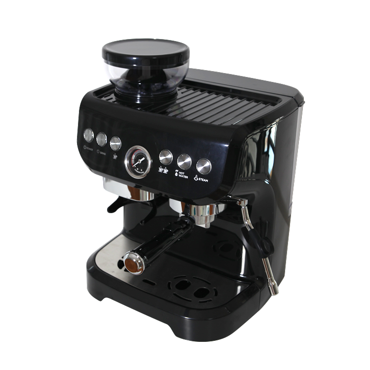 Express Stainless Steel Espresso Coffee Machine with Grinder