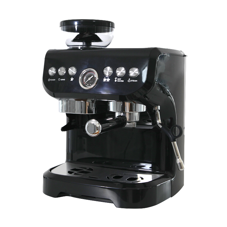 Express Stainless Steel Espresso Coffee Machine with Grinder