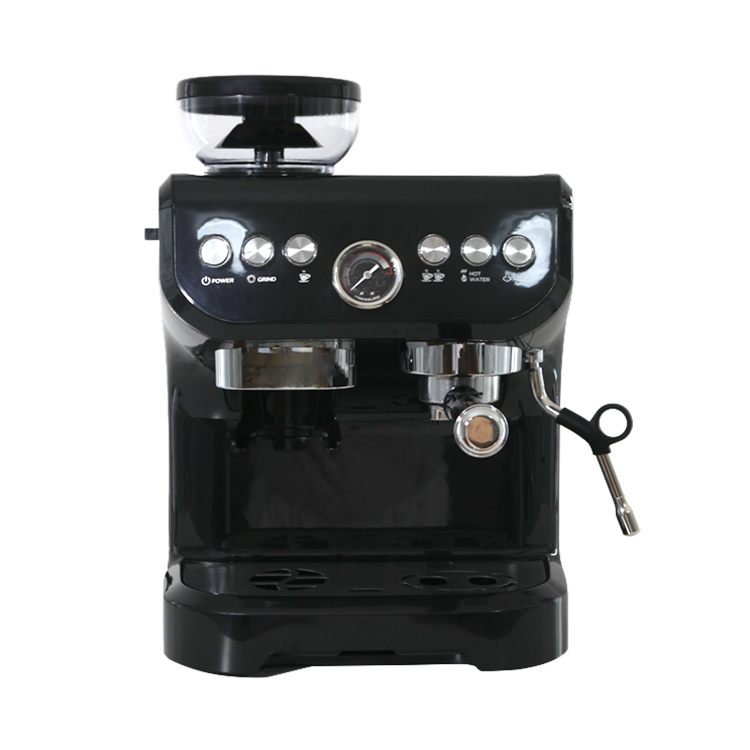 220v 2.0l 1550w 58mm Filter 19bar Ulka Pump Bean To Cup Espresso Coffee Machine Coffee Maker With Grinder For Home And Office