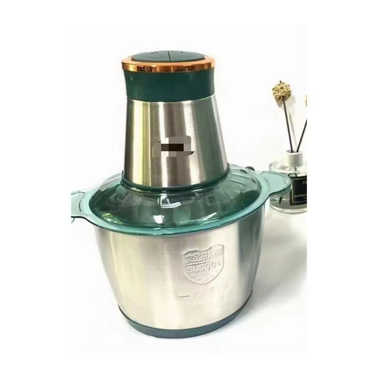 2l 3l 4l 6l 5l 10l Electric Meat Grinder Stainless Steel Electric Chopper Automatic Mincing Machine Quiet Food Processor