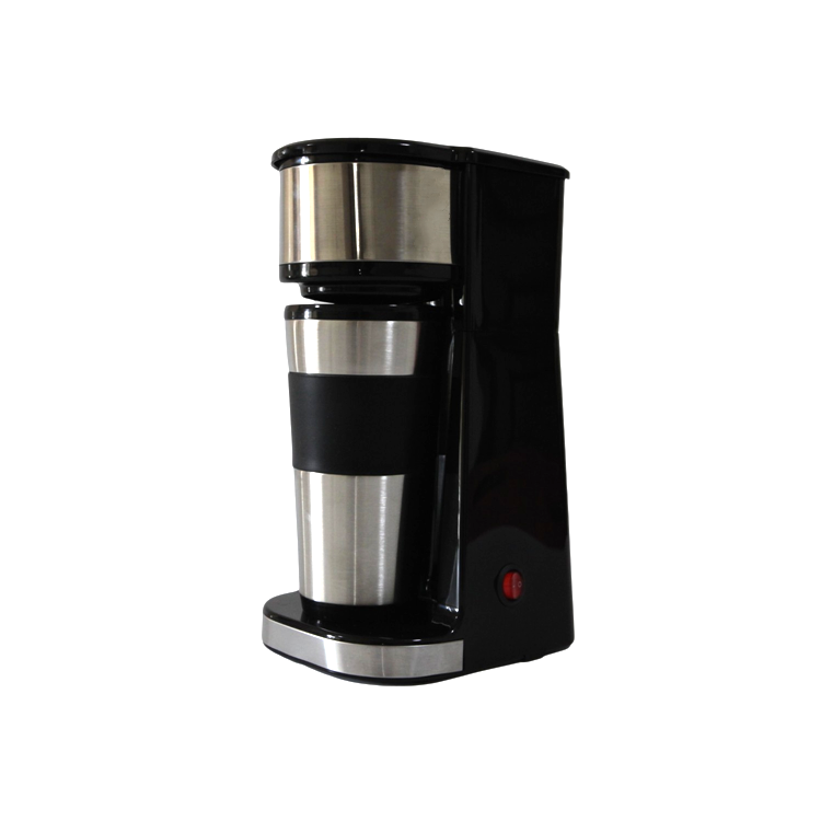 Single cup coffee maker with 0.42ml travel mug 6 to 12oz Reservoir Single Serve Automatic Size K Cup Coffee Maker