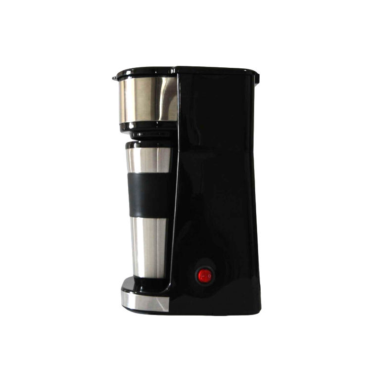 Single cup coffee maker with 0.42ml travel mug 6 to 12oz Reservoir Single Serve Automatic Size K Cup Coffee Maker