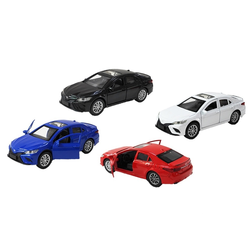 Pull Back Simulation Toyotaed Camryed Model 1/40 Mini Metal Small Toys Diecast Alloy Car Model With Door Opening