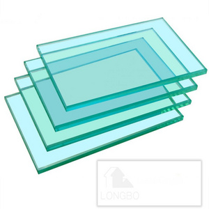 For construction unbreakable double laminated glass 16 mm tempered clear annealed laminated glass