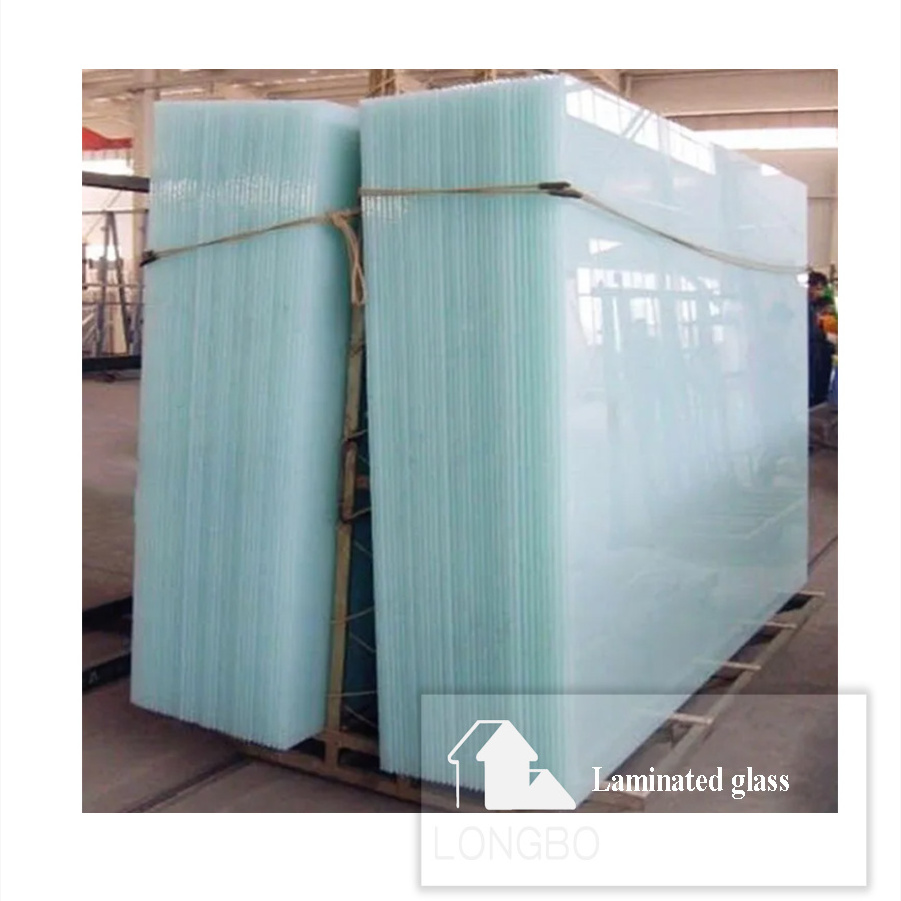 7mm thickness Price tempered and Laminated frosted Glass Sheets Security Glass Sheets Suppliers milky white laminated glass