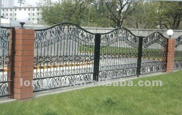 Top-selling modern iron craft fence for garden