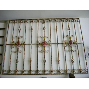 Top-selling modern wrought iron window ornament