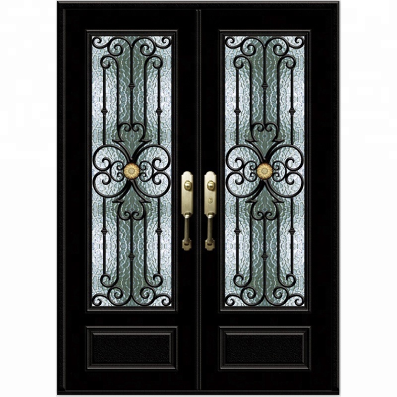 Best Selling Cheap Price Modern Exterior Residential Soundproof Doors Steel Door For Houses