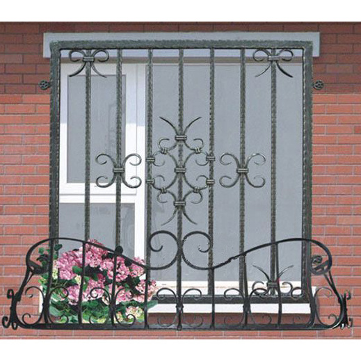 Top-selling modern wrought iron window ornament