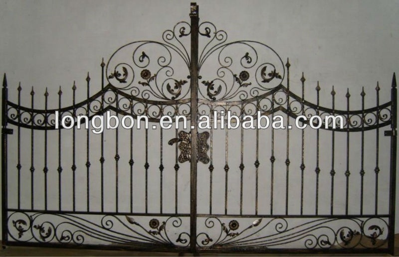 Strong quality china factory iron gate design from nigeria