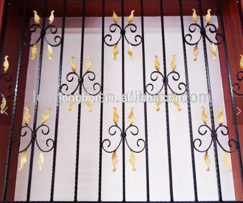 Top-selling modern wrought iron window ornament