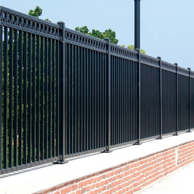 Top-selling modern iron craft fence for garden