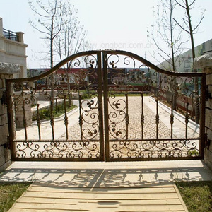 Strong quality china factory iron gate design from nigeria