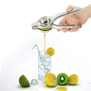 Wholesale Metal Mini Fruit Juicer Manual Citrus Lemon Squeezer Orange Juicers Stainless Steel Kitchen Tool Press Hand Juicer