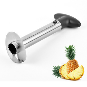 Stainless Steel Pineapple Corer Slicer Spiral Cutter Fruit Corer Peeler Stem Remover Blades for Easy Coring Kitchen Tools