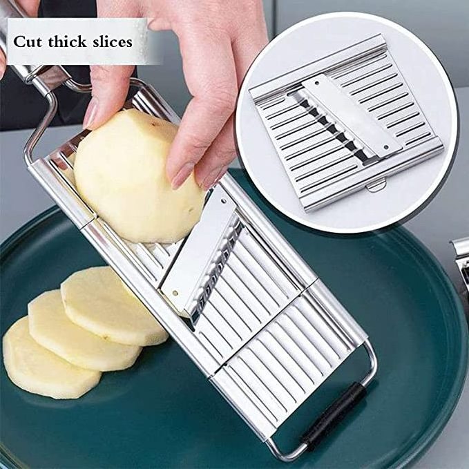 Multifunction Cheese Grater Stainless Steel Shredder Cutter Grater Slicer with Hand Protector for Cheese Lemon Chocolate