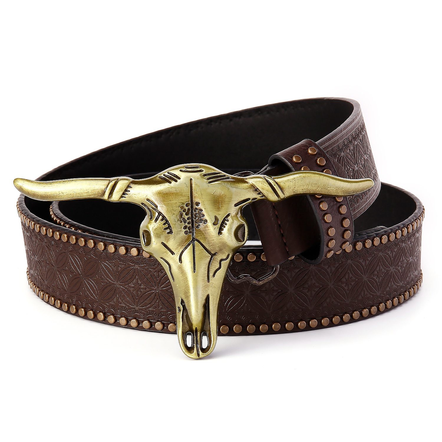 Wholesale Custom Logo Western Cowboy Luxury smooth buckle belt  40Mm Brass Stainless Steel Zinc Alloy Metal Belt Buckles For Men