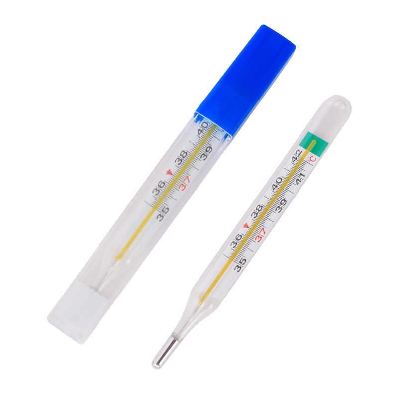 Professional medical glass mercury free gallium clinical thermometer mercury laboratory thermometer