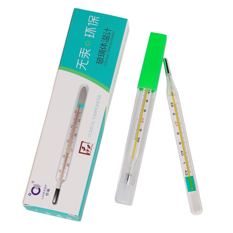 Cheap Price Oral Armpit Big size Mercury free Gallium Glass Clinical Thermometer