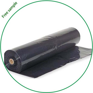 Vapor barrier Construction builder film Black polyethylene sheet