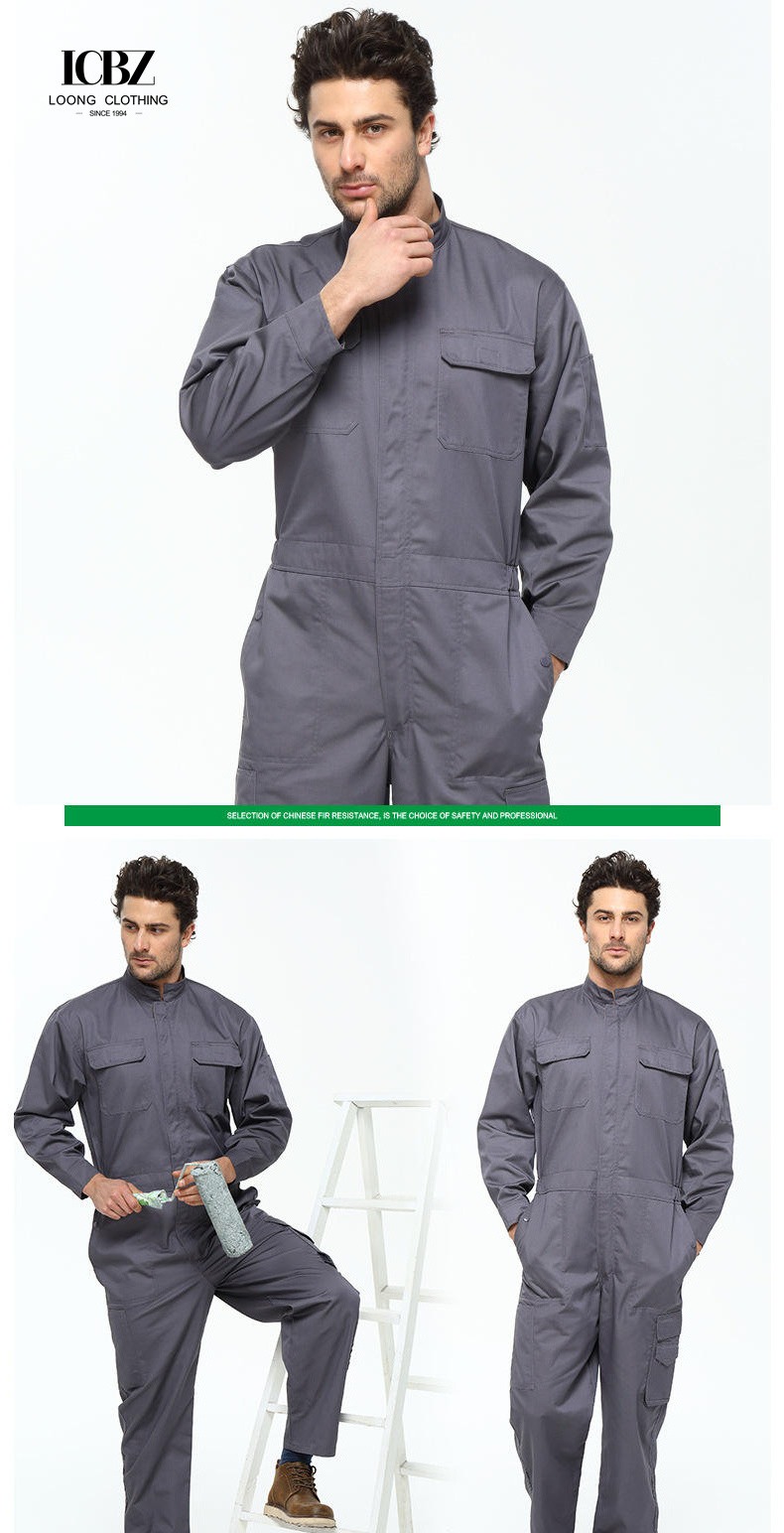 Work Clothing Men Women Long Sleeve Coveralls High Quality Overalls For Worker Repairman Machine Auto Repair Welding