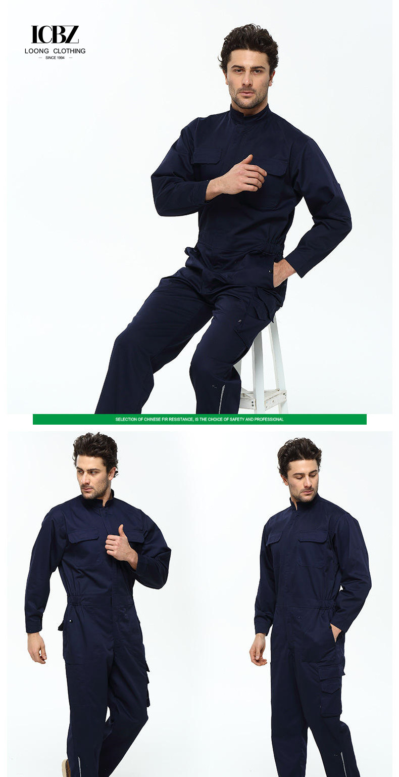 Work Clothing Men Women Long Sleeve Coveralls High Quality Overalls For Worker Repairman Machine Auto Repair Welding