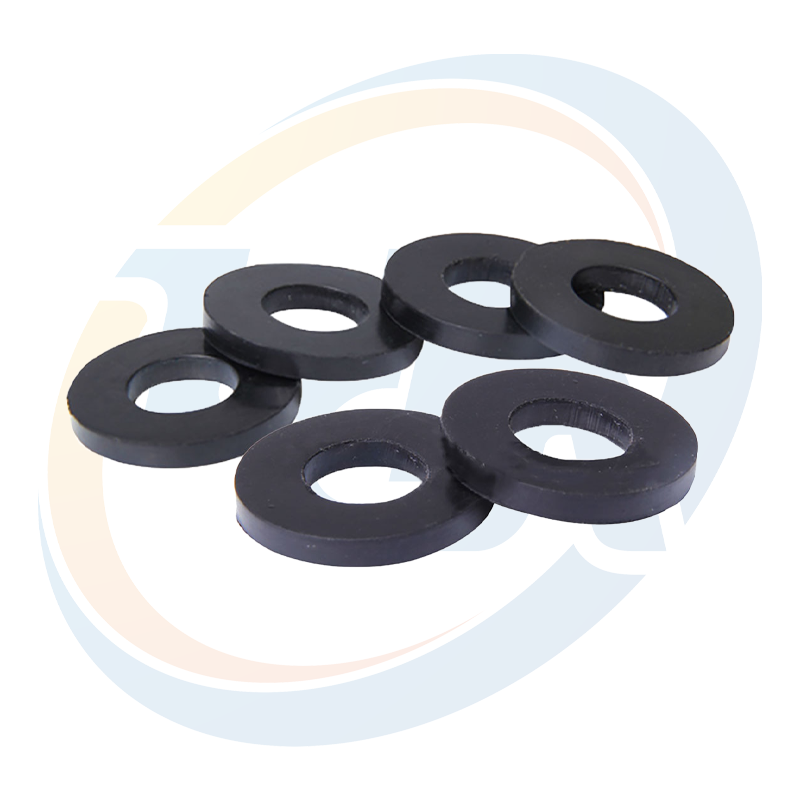 LongCheng High Quality NBR FKM EPDM rubber sealing gasket Rubber Washer Ring Gasket Seal Thin Flat Washer Rubber EPDM Gasket