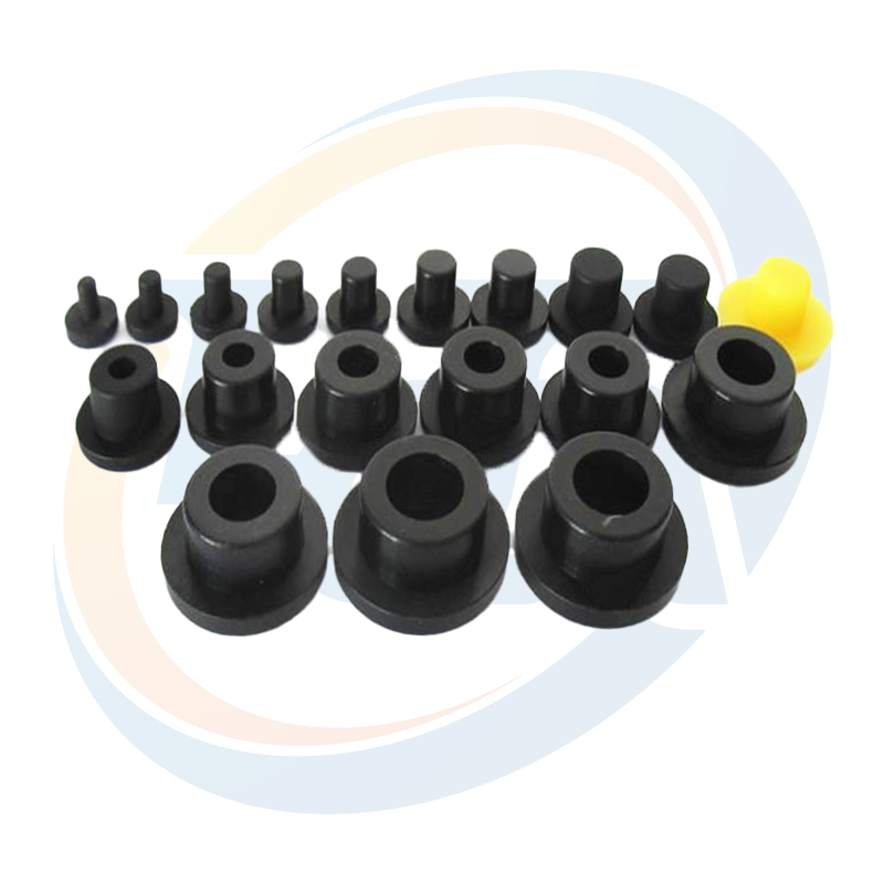 LongCheng made in China Custom white silicone stopper 6mm grommet rubber plugs for hole