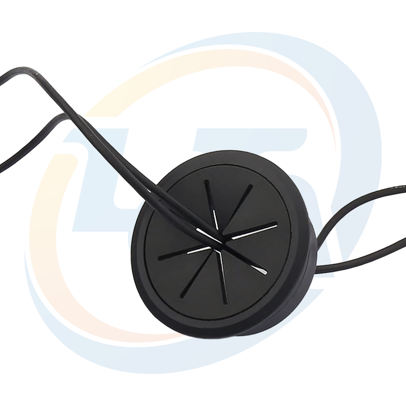 LongCheng Customized wire table cable tidy wire hole cover cap plug 1 inch 9.5mm water rubber desk grommet