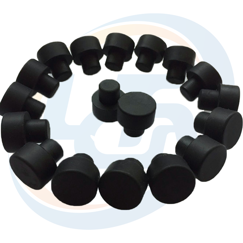 LongCheng hot selling customizable rubber grommet hole stoppers plug silicone rubber plugs for hole