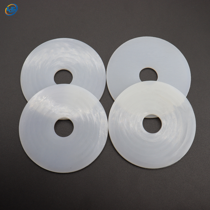 LongCheng Manufacturer Any Size White Clear Silicone Nbr Rubber Gasket heat resistant clear food grade silicone rubber washer