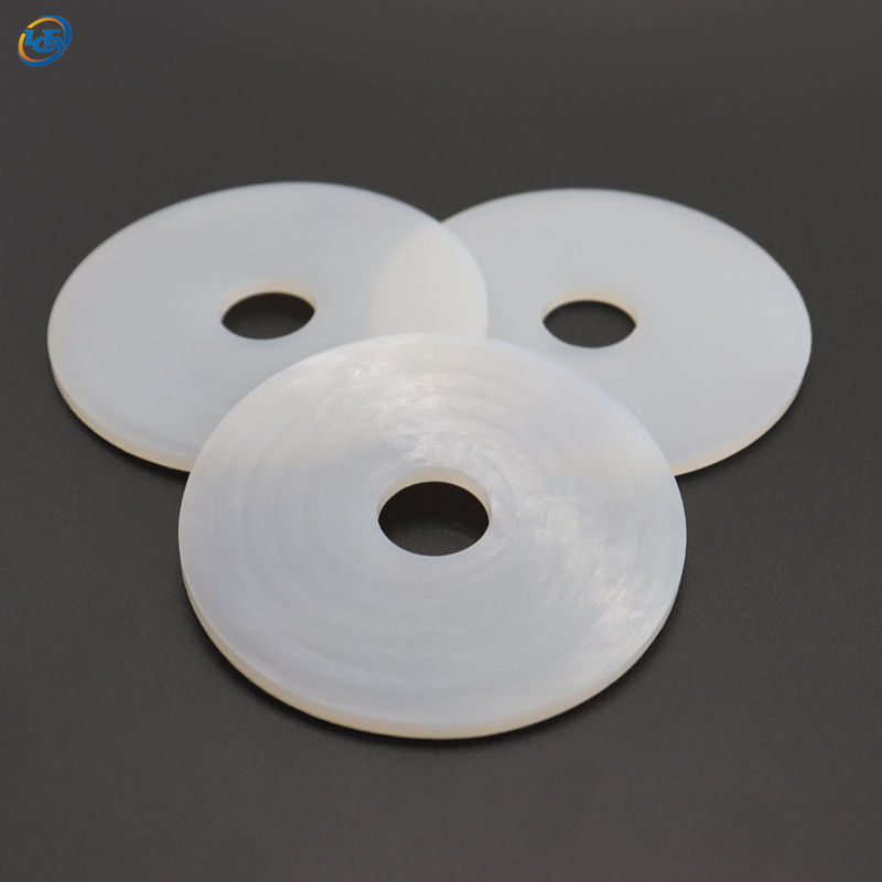 LongCheng Manufacturer Any Size White Clear Silicone Nbr Rubber Gasket heat resistant clear food grade silicone rubber washer