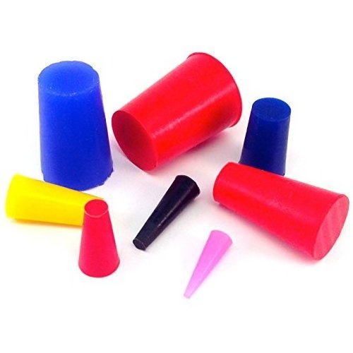 LongCheng Solid NBR Rubber Stoppers High Temperature Tapered Rubber Plug Black Rubber Tube Stoppers For Hole