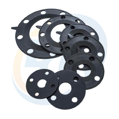 Non-standard customization EPDM rubber gasket flange sealing gasket with bolt holes