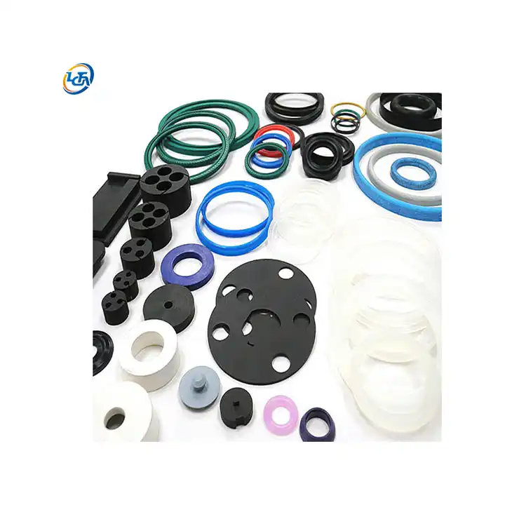 Factory Guaranteed Quality Custom Size NBR  ffkm Rubber Parts Durable Moulding Polyurethane Gasket Sealing Plastic Material