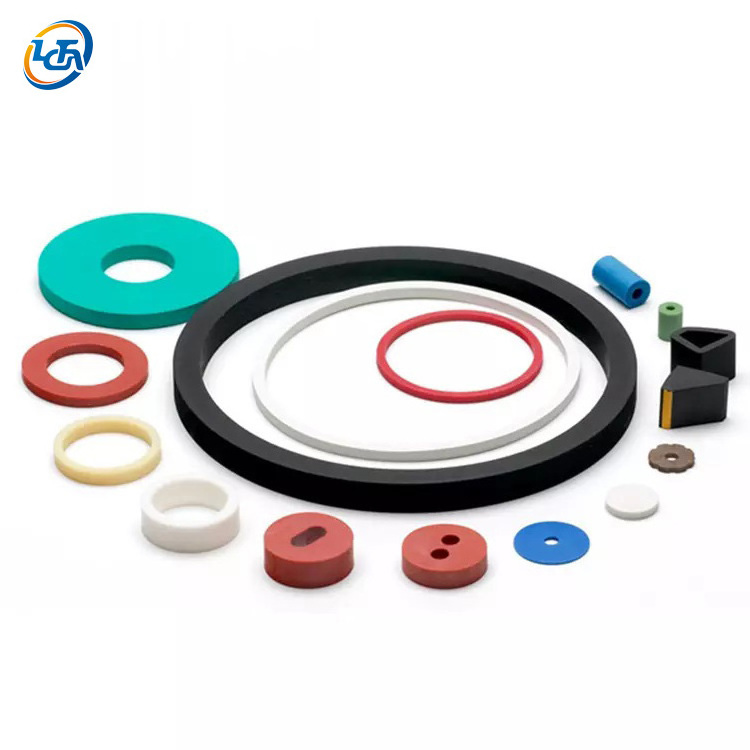 Custom Molded Heat Resistant Flat Rubber Gasket Seals NBR EPDM FKM Silicone Rubber Gasket