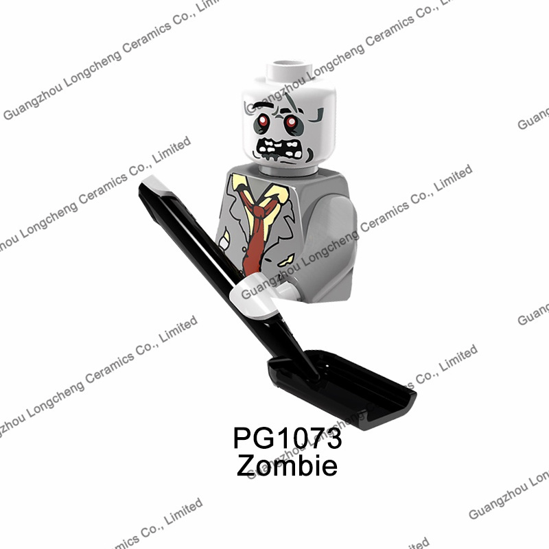 Halloween Horror Witch Ghost Queen Akasha Scarecrow Zombies Pumpkin Man Vampire Mini Building Block Figures Kid's Toys PG8080