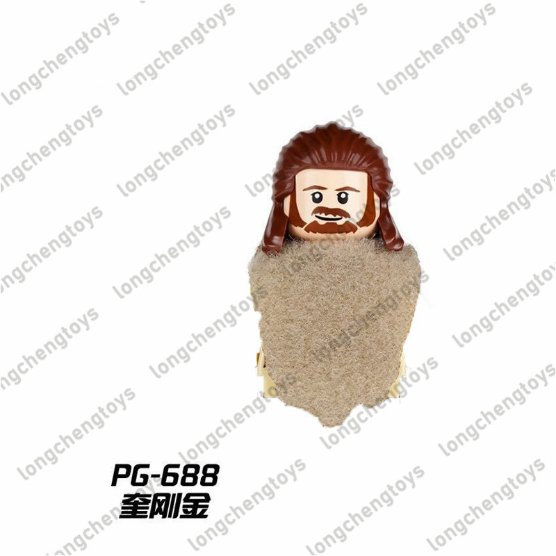 SW Movie Space Wars Luke Skywalker Qui-Gon jinn Han Solo Ventress Yularen Building Blocks Figures Children Toys Assemble PG8037