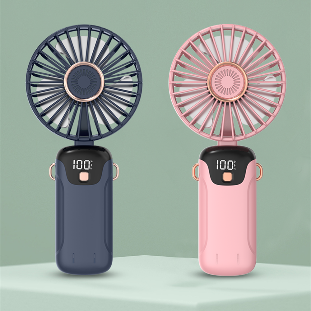 2024 Portable Mini Hand Fan Rechargeable Fans Handheld Electric Fan Custom Logo Manufacturer