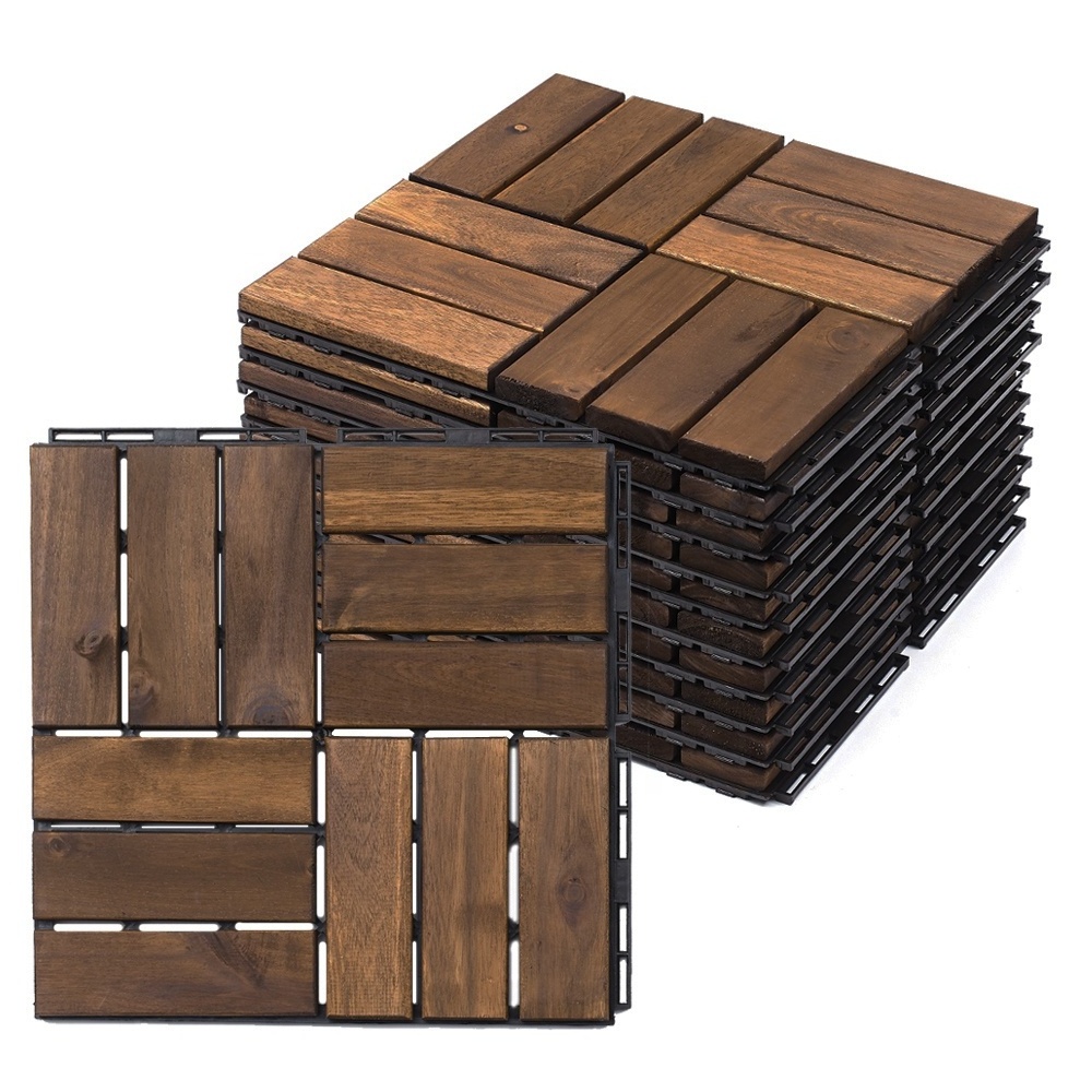 4/6/12 ACACIA OR TEAK DECK TILE FOR FLOORING WITH CHEAP PRICE