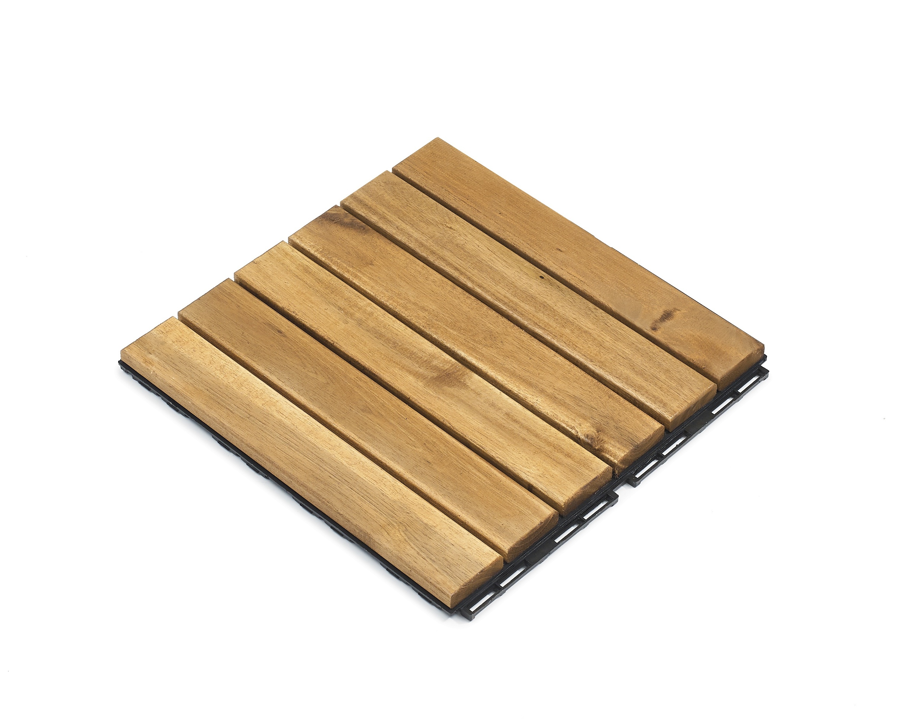 NATURAL ACACIA WOOD FLOORING TILE FOR CONDOMINIUM, BALCONY, GARDEN AND SWIMMING POOL