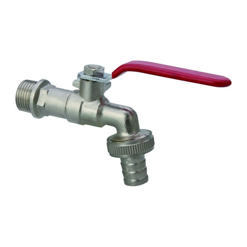 Cheaper Lockable hose zinc-alloy bibcock garden water tap with key